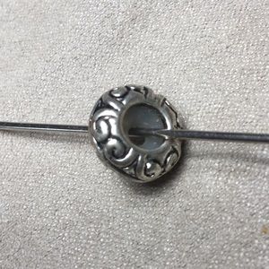 5mm European Rubber Insert Stopper Bead Charm